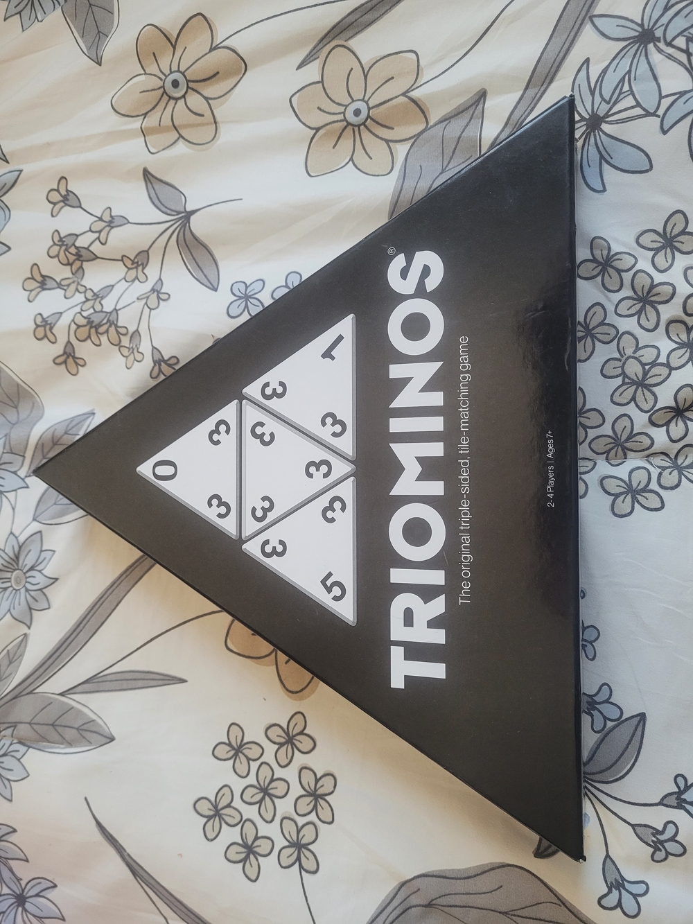 Triominos Triangle Boxed Game - Black